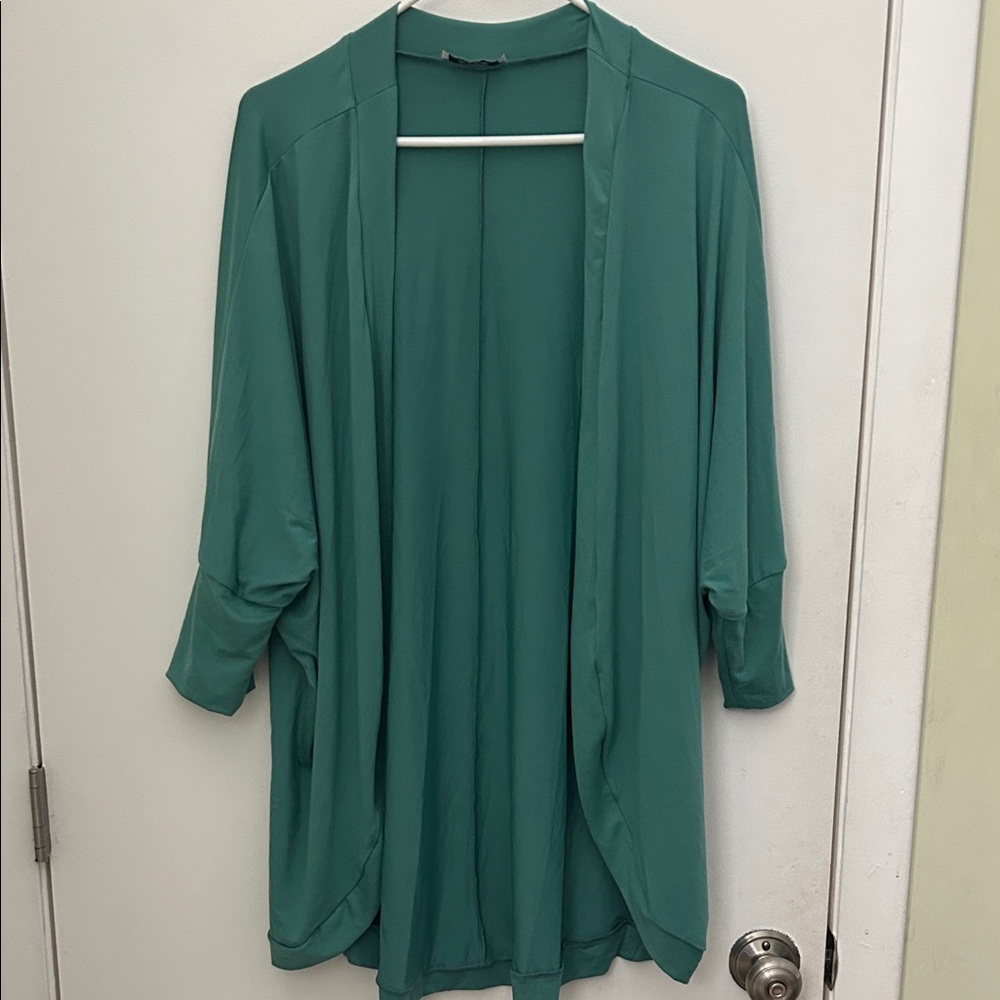 Elegant Teal Women's Cardigan
